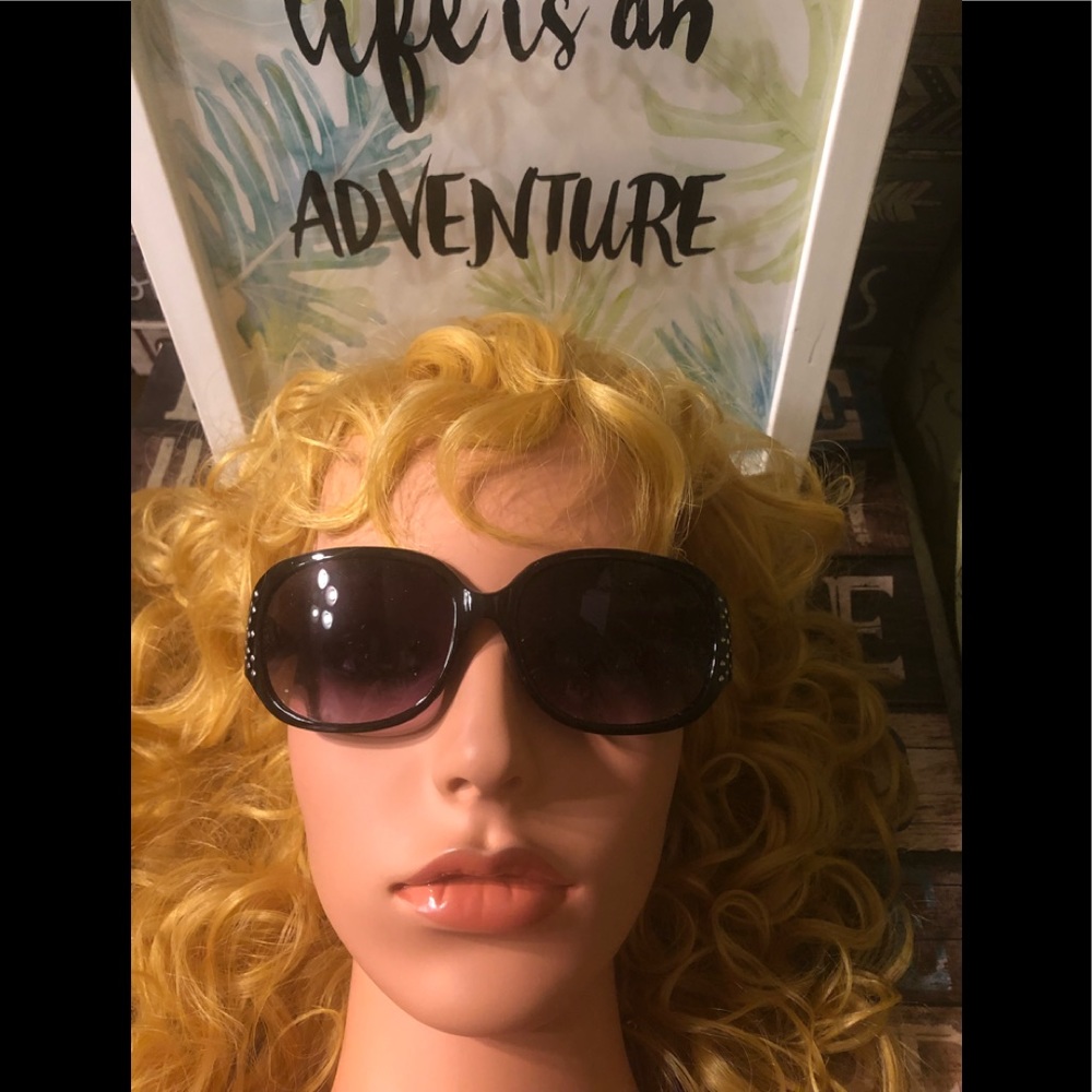New Sexy Chic Bling Dark Tinted Sunglasses!!